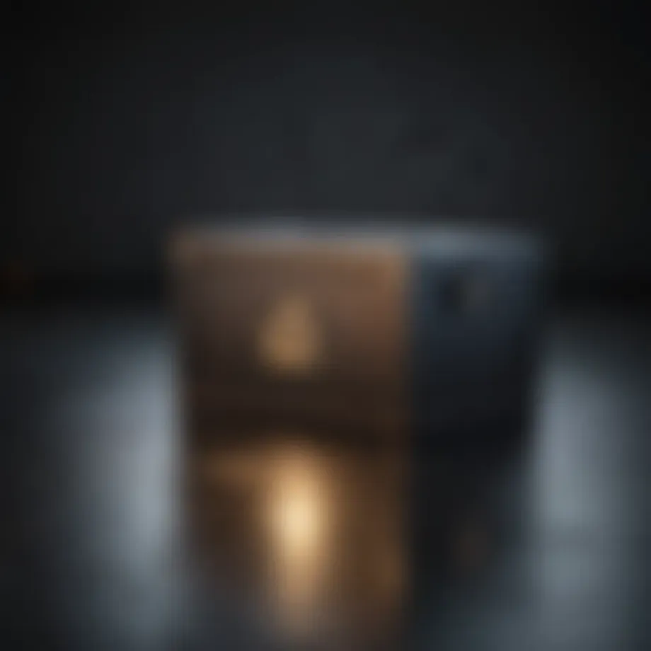 Illustration depicting the black box warning symbol