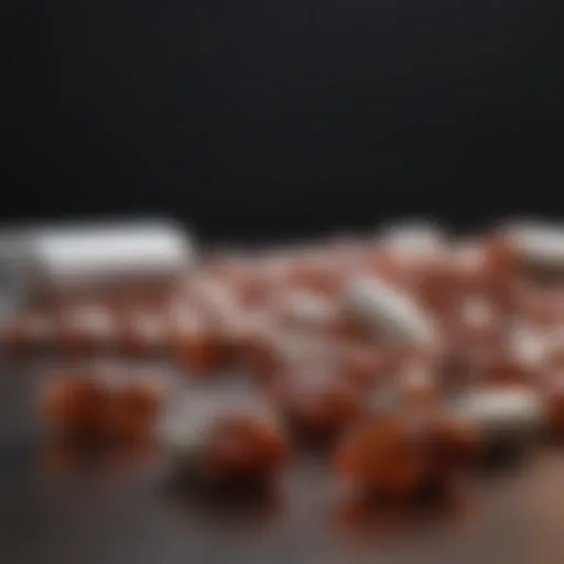A visual representation of Alli Orlistat capsules