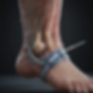 Illustration of surgical techniques for ankle fusion