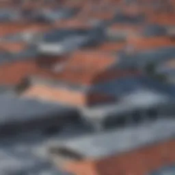 A comparison of various roof layouts showcasing their unique geometries and designs