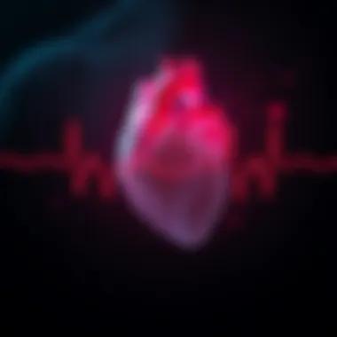Caffeine Effects on Heart Rate Diagram illustrating caffeine's effects on heart rate