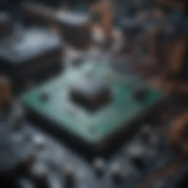 Visual representation of various applications utilizing circuit board technology in different industries.