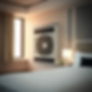 Modern hotel HVAC unit highlighting energy efficiency