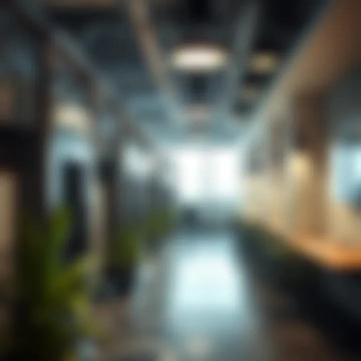 Visual representation of sustainable HVAC practices in the hospitality industry