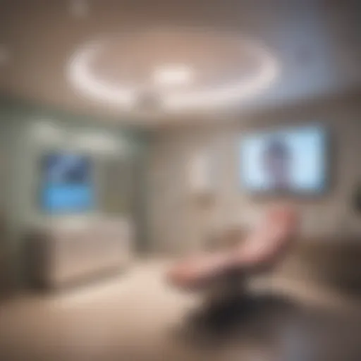 Consultation room for gynaecological services