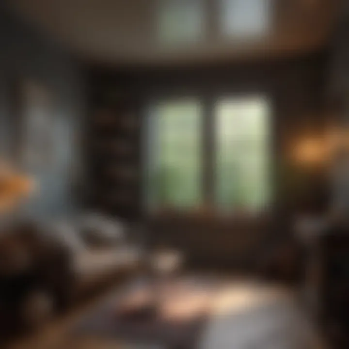 A cozy corner with books and a steaming cup of tea