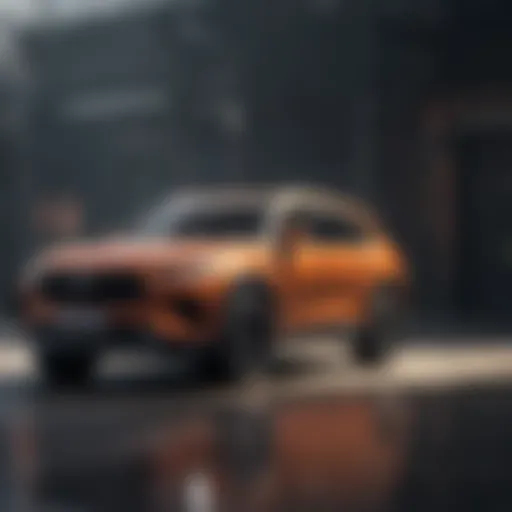 A sleek modern SUV showcasing innovative design