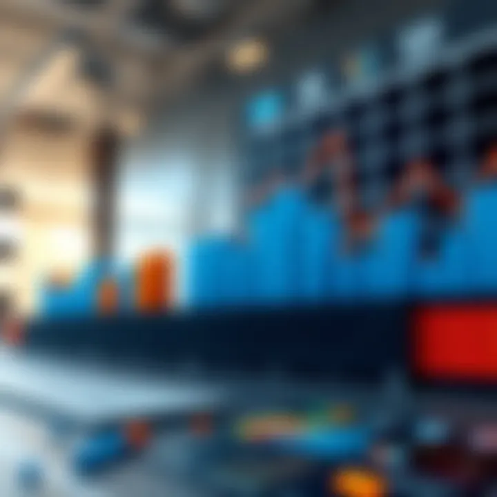 Abstract representation of performance management metrics