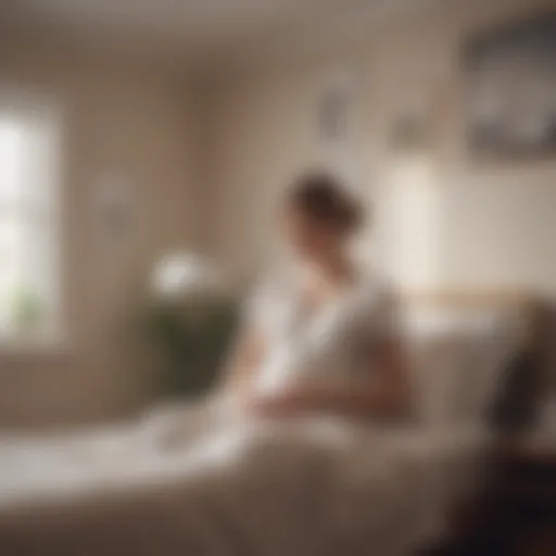 A serene and comforting space for new mothers