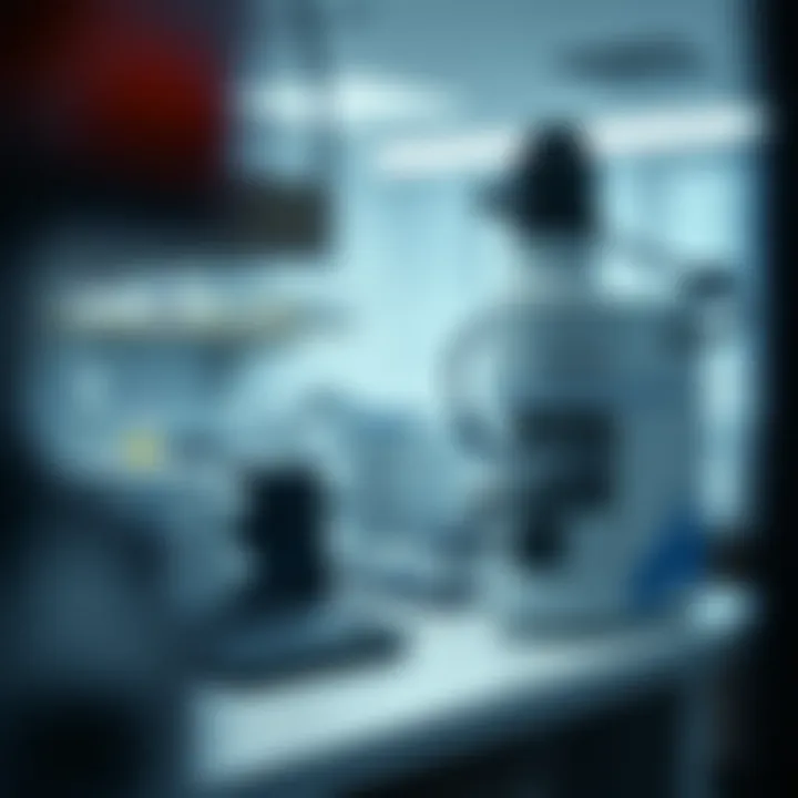 Elvax in the Laboratory Elvax spectrometer in a laboratory setting