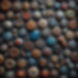 A variety of free magnets showcasing their unique designs and types.