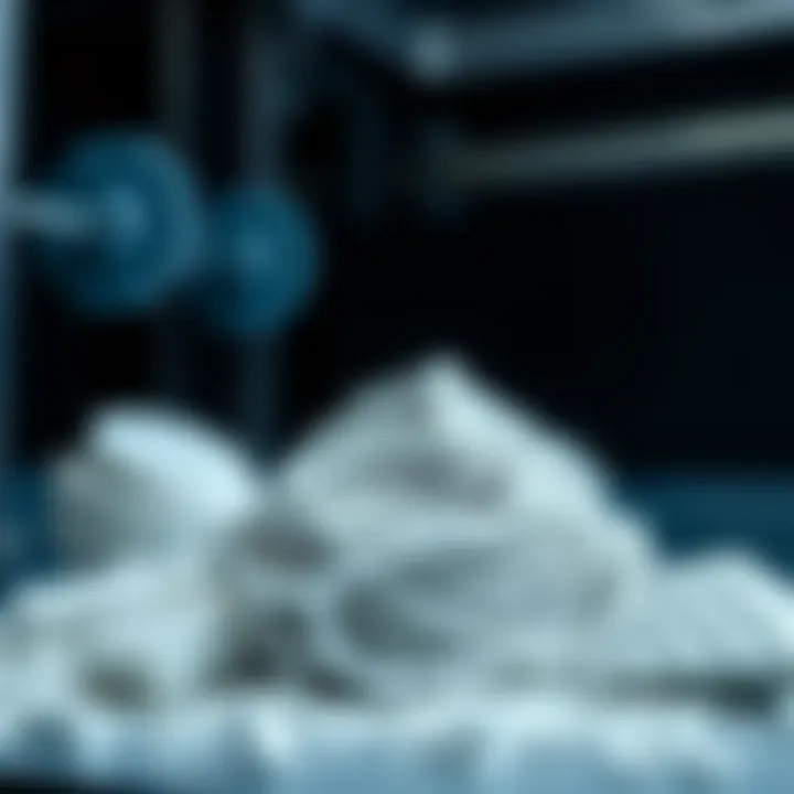 Diverse range of materials used in powder laser 3D printing.