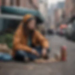 Visual representation of socio-economic disparities