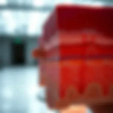 Understanding Skin Structure A close-up view of skin layers illustrating dermatological science.