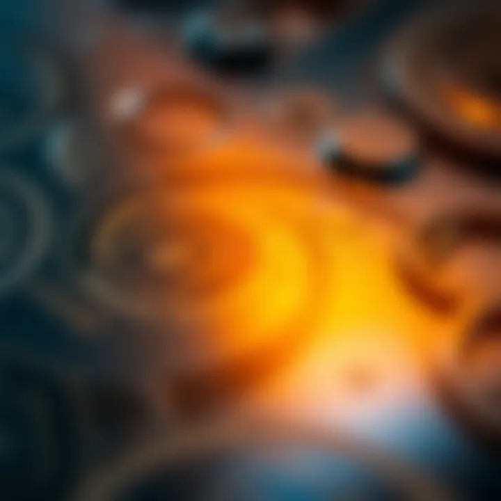 Close-up of electrochemical etching stencil paper showcasing intricate designs