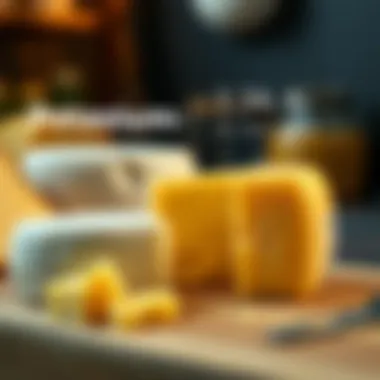 Potassium Levels in Cheese Infographic highlighting potassium levels in different cheeses