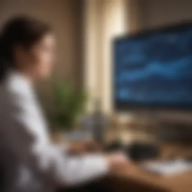 Telehealth Statistics An infographic showcasing telehealth statistics and benefits