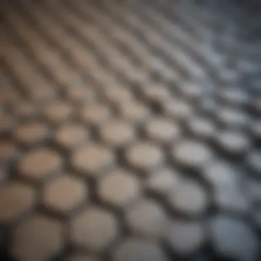 Visualization of mathematical principles underlying pentagon tiling