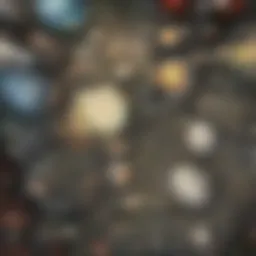 A visual representation of various pesticides used in agriculture