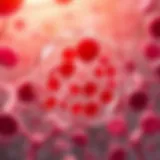 Biological Role of Platelets Illustration depicting the biological role of platelets in the circulatory system