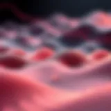 The Essence of Sound Waves Abstract representation of sound waves