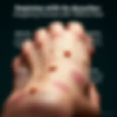 Graphic representation of psoriasis management