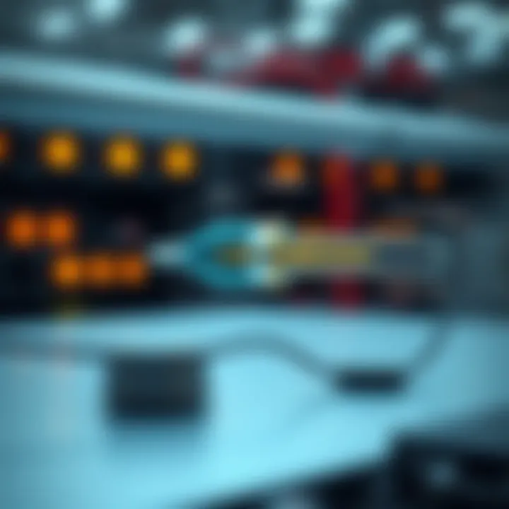 Diagram illustrating the working principles of ultrasonic sensors