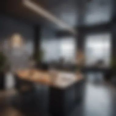 Modern Office Space Promoting Flexibility Modern office space promoting flexibility