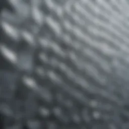 Close-up view of Foamglas block surface showcasing unique texture and structure