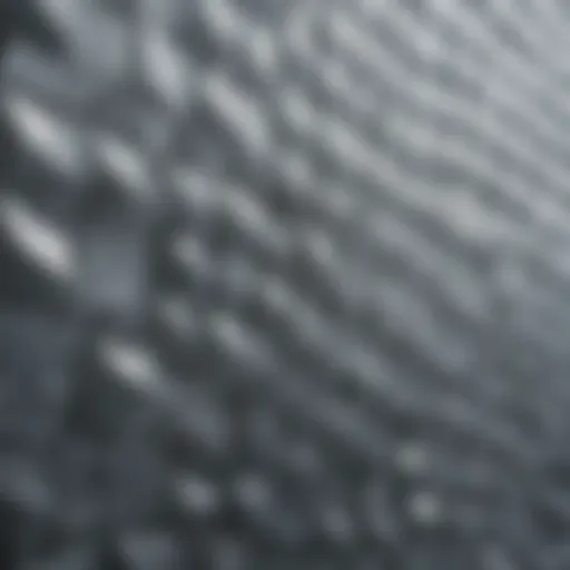 Close-up view of Foamglas block surface showcasing unique texture and structure