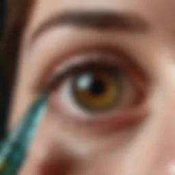 Close-up view of Genteal Lubricant Eye Ointment tube