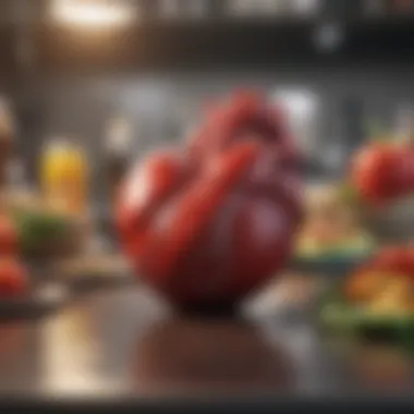 Lifestyle Changes for Improved Heart Health Illustration of lifestyle changes supporting heart health