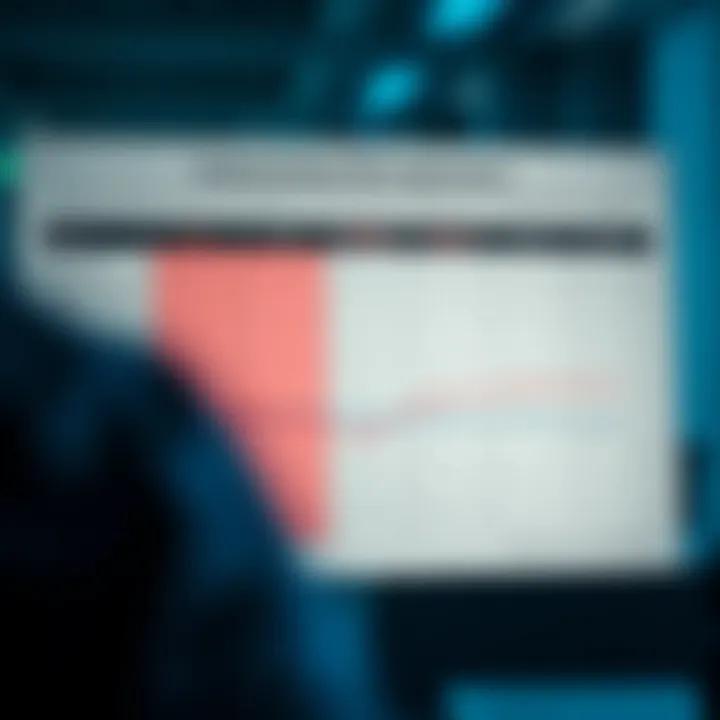 Chart indicating implications of varying PSA readings