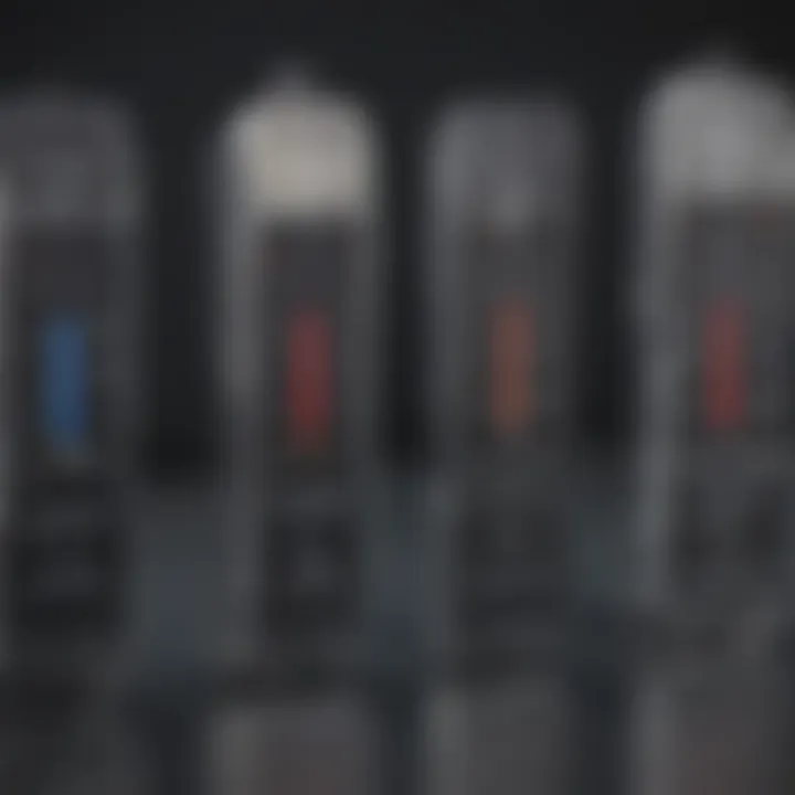 Diagram showcasing different classifications of low flow rate meters