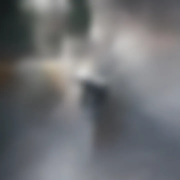 Demonstration of Keim silicate paint application on a wall