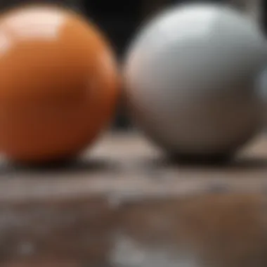 Comparison of surfaces treated with Keim silicate paint versus conventional paint