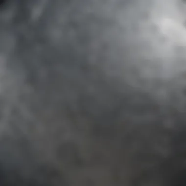 Close-up view of Keim silicate paint texture