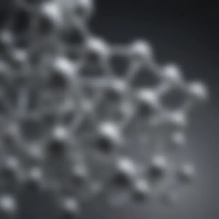 Chemical structure of lactic acid