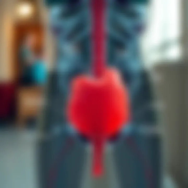 Visual representation of lifestyle factors affecting bladder health