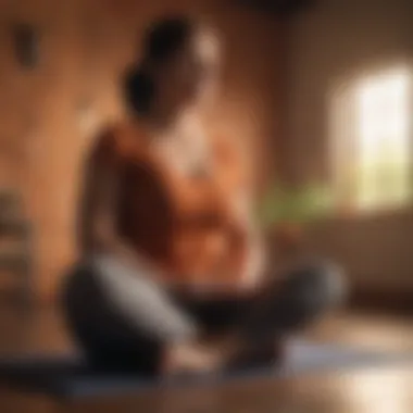 Mindfulness Practices to Support Weight Loss Mindfulness and meditation session.