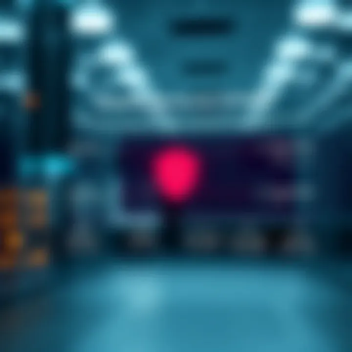 An infographic illustrating the integration of the Qualys scanner within an organization's security framework