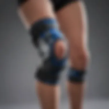 Importance of Proper Fit Image showing proper fit and adjustment of a knee brace