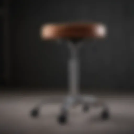 Ergonomic stool promoting spinal alignment