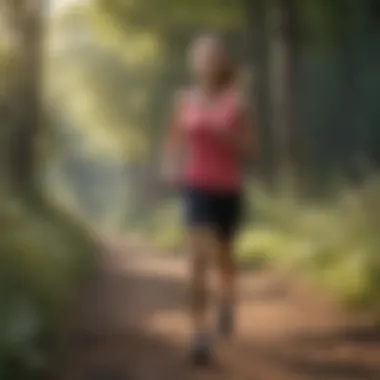 Embracing an Active Lifestyle for Healthier Living An outdoor scene promoting an active lifestyle with fitness gear