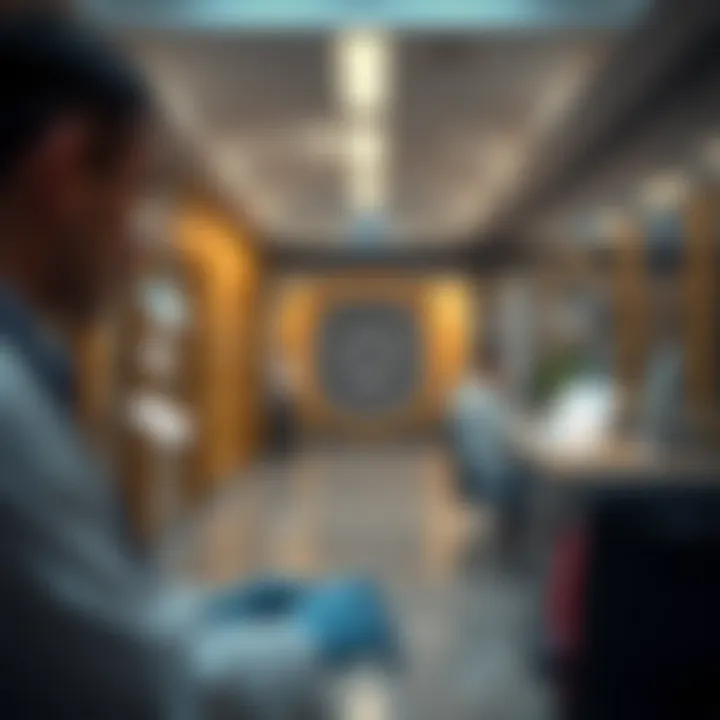 Interoperability in Healthcare Data Systems Diagram illustrating interoperability between different healthcare systems