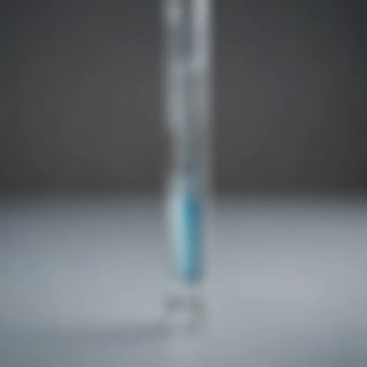 Sodium chloride solution in a sterile syringe ready for injection