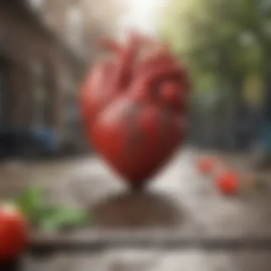 Lifestyle Changes for Heart Disease Prevention Infographic depicting lifestyle changes for heart disease prevention