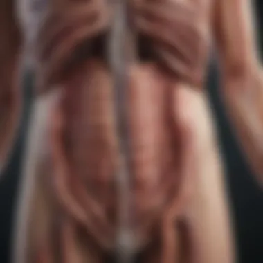 Gastrointestinal Tract Pain Points Illustration of gastrointestinal tract highlighting potential pain points