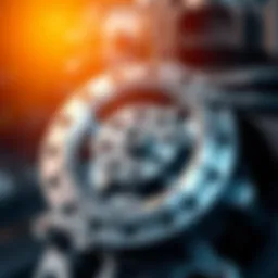 Extrusion die showcasing intricate design and precision engineering