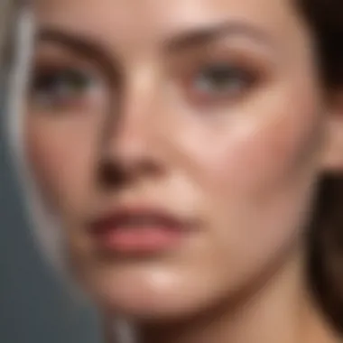 The Role of Diet in Skin Health and Acne Visual representation of dietary effects on skin